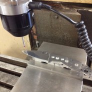 Knife blank probing